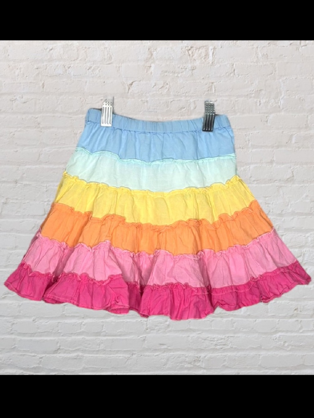 Anko Rainbow Tiered Skirt